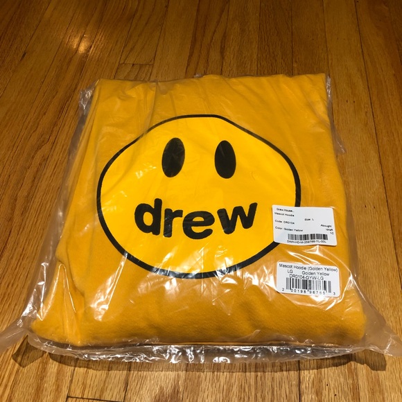 Drew house hoodie yellow